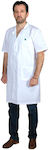 Alezi Unisex White Medical Dressing Gown