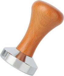 Coffee Tamper Zola Stainless Steel 51 Mm Height 86 Mm Wooden Handle