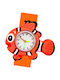 Keycraft Kinder-Analoguhr mit Kautschuk/Plastikarmband Orange