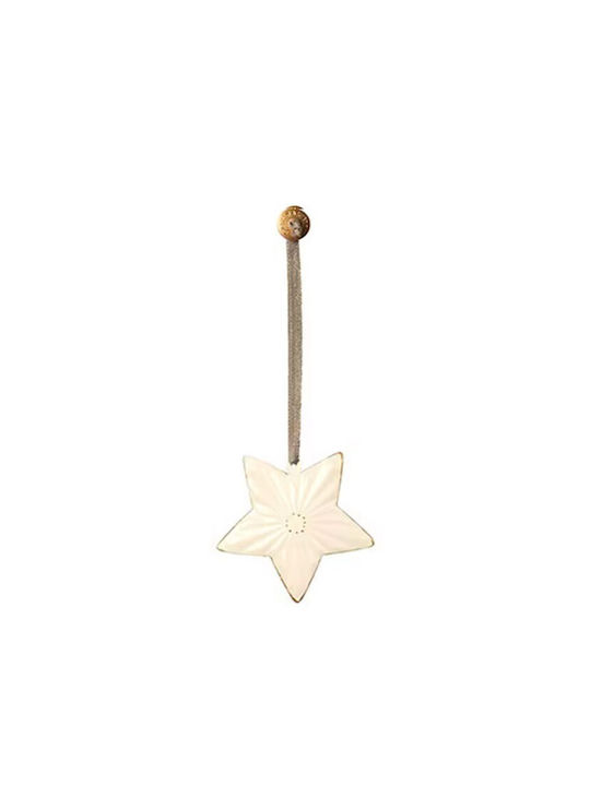 Hanging Ornament Star White