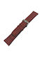 ByLeather Δερμάτινο Λουράκι Πορτοκαλί 18mm
