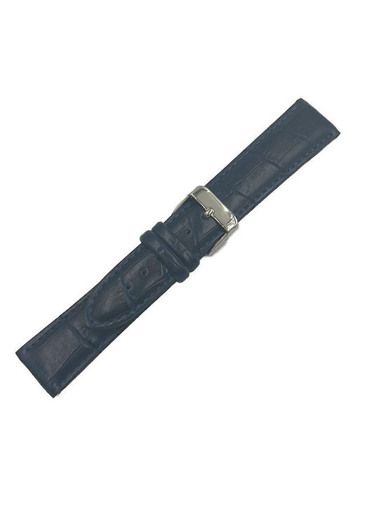 ByLeather Δερμάτινο Λουράκι Μπλε 16mm