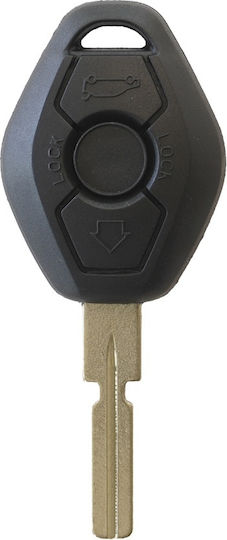 Carcasă cheie contact Bmw Seria 3 E36-E46 X3 E83 Z3 X5 E53 Seria 7 E38 3 butoane cheie