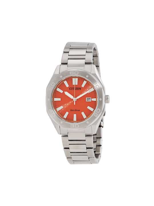 Citizen Eco-drive Watch Battery with Silver Metal Bracelet