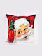 Eurolamp Christmas Decorative Pillow Square Red 45x45cm
