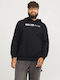 Sweatshirt with Hood Black