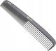 Hair Cutting Comb 17.5x2.5cm Black