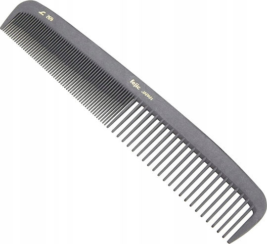 Hair Cutting Comb 17.5x2.5cm Black