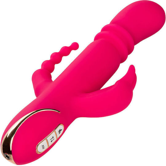 Calexotics Jack Δονητής Rabbit με Remote Control Ροζ