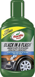 Turtle Wax Black In A Flash Liquid Polishing and Protection for Car Rims 300ml Turtle Wax Black In A Flash Liquid Polishing and Protection for Car Rims 300ml