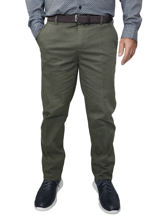 Freeman Clothing Trousers Chino Agave Green