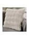 Whitegg Decorative Pillow Case D0240-5 White Furry 45x45cm