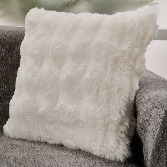 Whitegg Față De Pernă D0240-5 Albă 45x45 cm