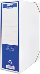 Salko Paper Paper File Box with Rubber Band 27x...