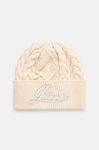 Guess Beanie Beanie Knitted in Beige color
