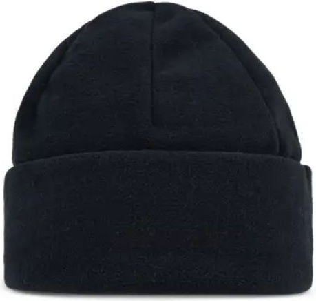 Polar Prints Beanie Γυναικείος Fleece Σκούφος Πλεκτός σε Μαύρο χρώμα