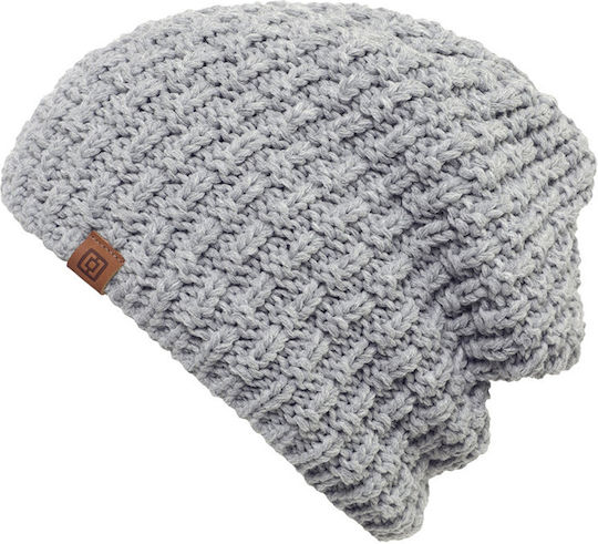 Beanie Frauen Beanie Gestrickt in Gray Farbe