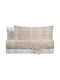 Amo La Casa Sheet Sets Queen with Elastic 170x200cm. Avon Beige 4pcs