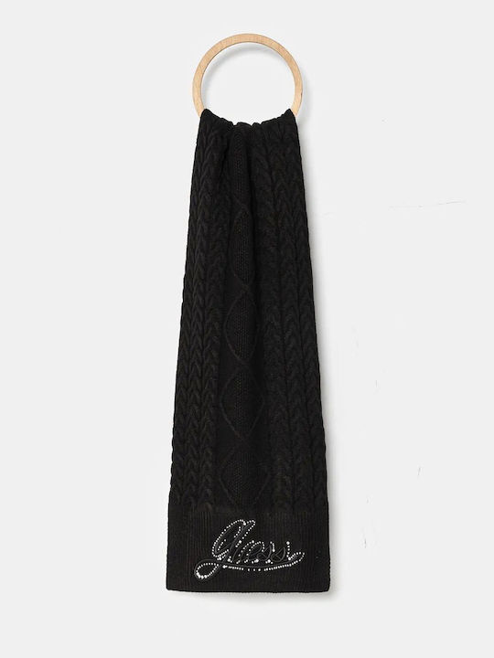 Guess Women's Wool Scarf Black