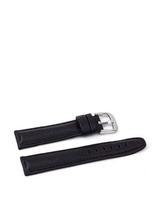 Kuki Curea din piele Negru 22mm
