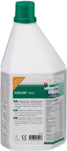 Isorapid Ανταλλακτικό για Καθαριστικό Spray Επίπλων με Απολυμαντική Δράση 1lt