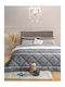 Amo La Casa Πάπλωμα Μονό 170x250εκ. Aria Ανθρακί Ριγέ 320 GSM