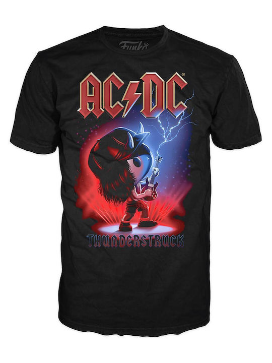 Funko Pop Tees Adult Ac Dc Thunderstruck T-shirt L