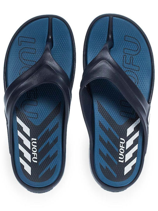 Luofu Ανδρικά Flip Flops Μπλε