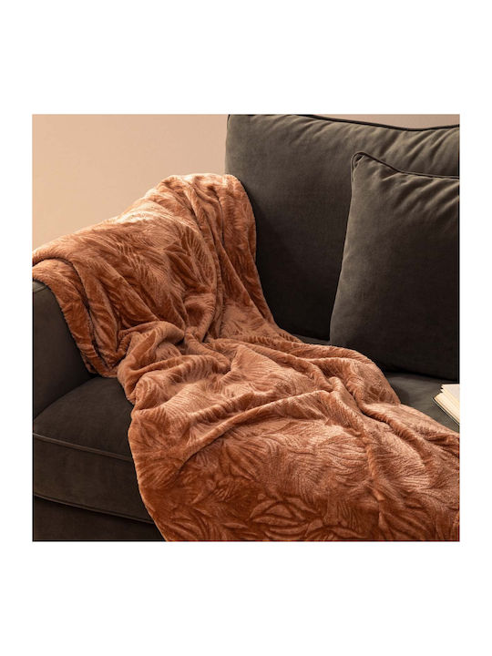 Atmosphera Ryo Κουβέρτα Fleece Καναπέ 125x150εκ...