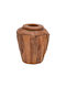 Pakketo Dekorative Vase Hölzernes Archean Gold Abmessung 30x30cm