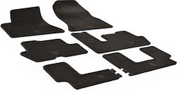 Umbrella Комплект Отпред И Отзад 6 Бр За Citroen C4 Picasso 2006-2015 Черни