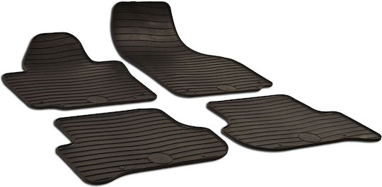 Set Rubber Floor Mats Umbrella Skoda Yeti 2009