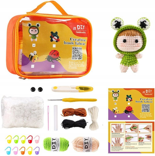 Häkelset Komplett DIY Mach es selbst Geschenk Kinder Plüschspielzeug