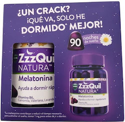 ZzzQuil Natura Melatonină 90 Comprimate ZzzQuil Natura Melatonină 90 Comprimate
