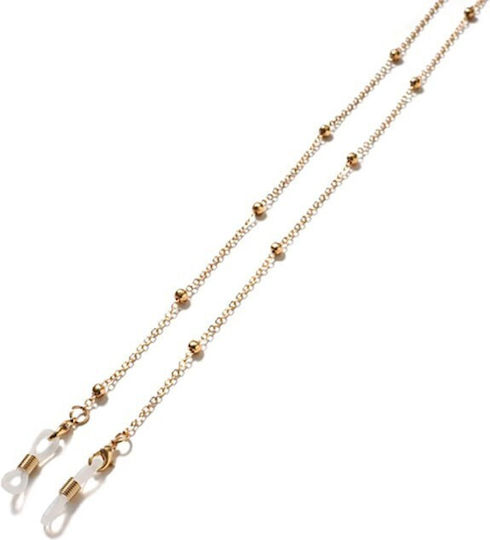 Goldene Brillen Kette