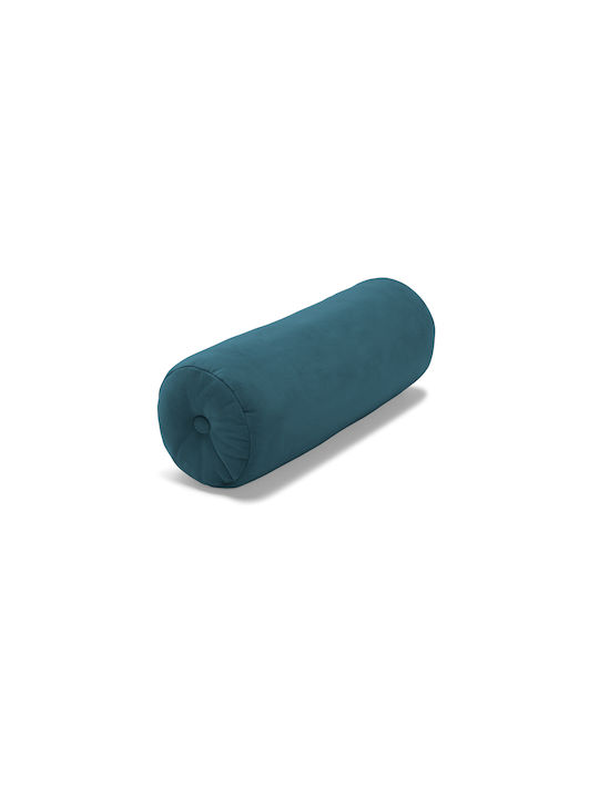 Fatboy Velvet Recycled Petrol Blue Sofa Cushion 24x65cm