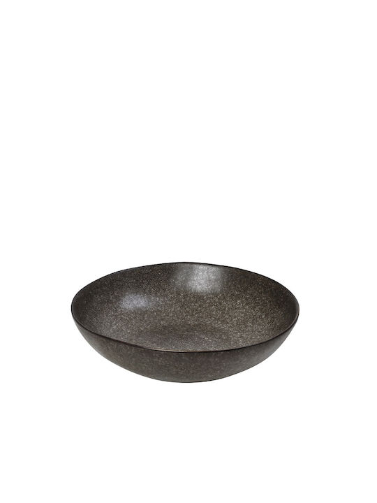 Espiel Etna Placă Adâncă Ceramică Verde cu Diametru 21cm 4 Bucăți