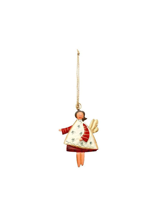 Hanging Ornament Angel White