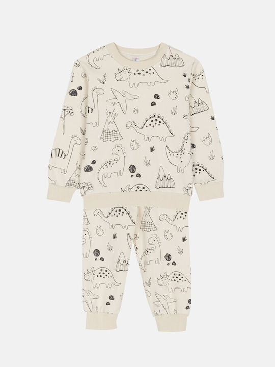 Dreams Kids Pyjamas Cotton Beige