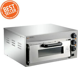 Lappas Elektrisch Pizzaofen Schamottestein 2kW 56x57x44cm Lappas Elektrisch Pizzaofen Schamottestein 2kW 56x57x44cm