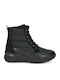 Leather Women's Ankle Boots Black