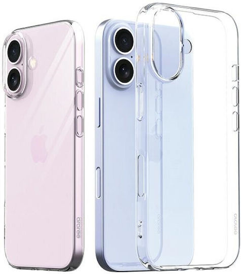 Araree A Fit Back Cover Σιλικόνης Διάφανο (iPhone 16)