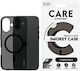 Care By Panzerglass Flagship Case Smokey W Black Magsafe Apple Iphone 16