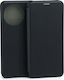 Beline Book Synthetic Leather / Silicone Black (Realme 11)
