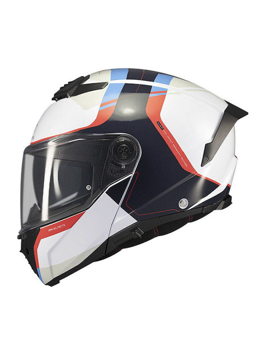 MT Atom 2 Emalla C7 Gloss Motorcycle Helmet Fli...