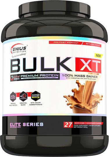 Genius Nutrition Bulk-xt 4000 Γραμμάρια Σοκολάτα