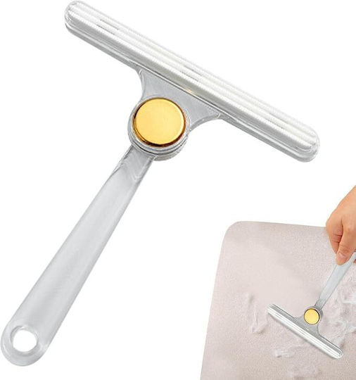 Animal Hair Removal Brush Zola 2 Silicone Heads Long Smooth 14.5 X 12 Cm White