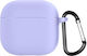 Wireless Earphone Protective Case for Apple AirPods 4 Compatible with Active Noise Cancellation in Purple