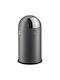 Wesco Wesco Pushboy Mülleimer Kunststoff Grau 22lt