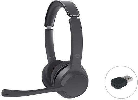 Conceptronic Wireless On Ear Multimedia Headphone with Microphone POLONA04BA